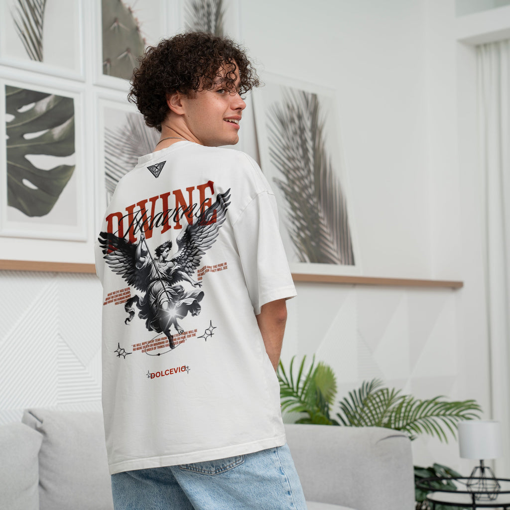Dolce Vio "Divine Wings" Graphic White T-Shirt