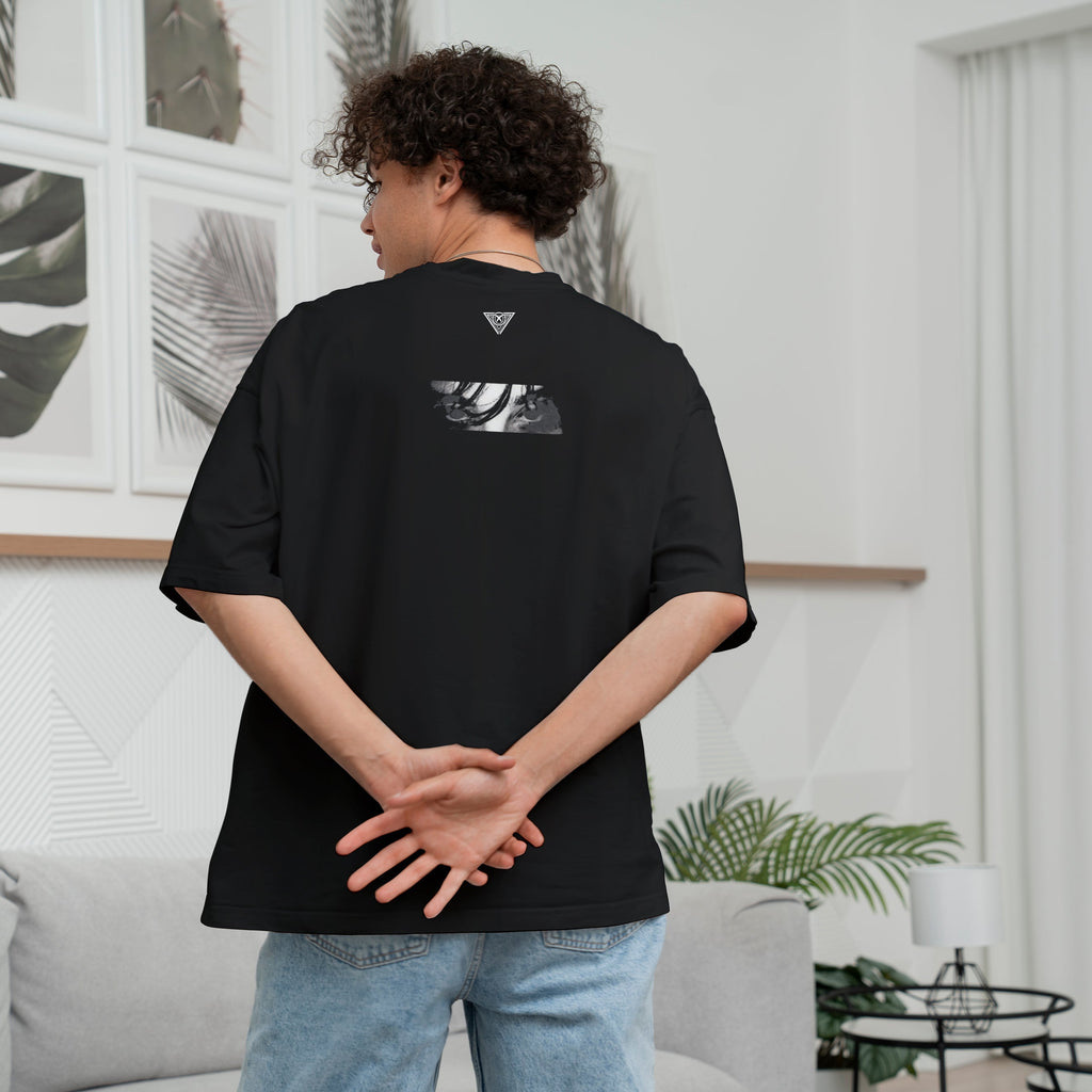 Dolce Vio "Intense Gaze" Black Graphic T-Shirt