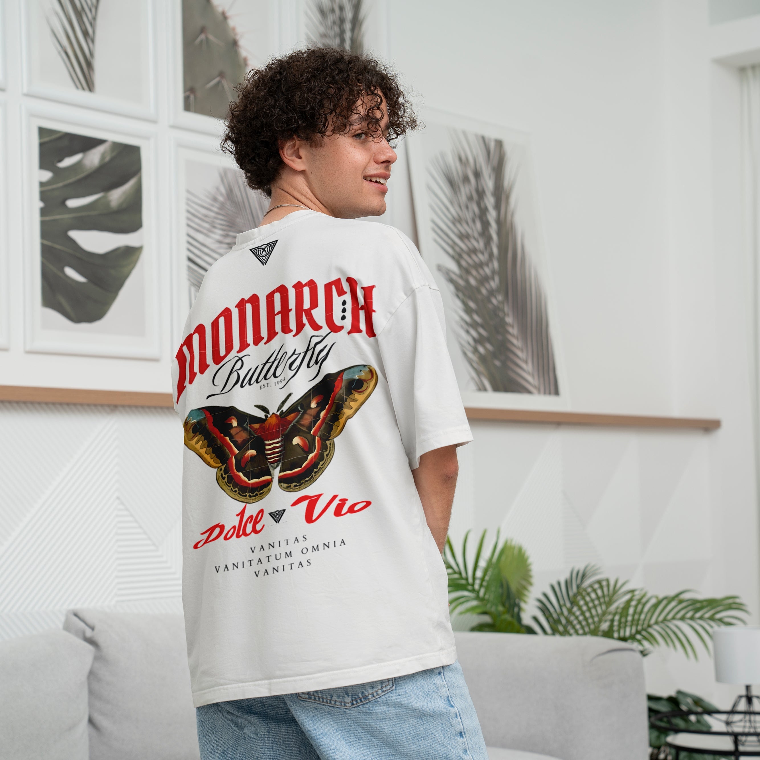 Dolce Vio "Monarch Majesty" White T-Shirt