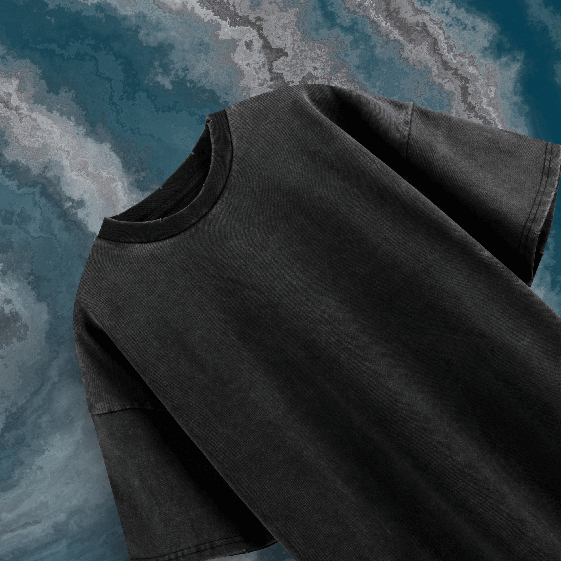 Dolce Vio Pure Cotton Tee - Washed Black