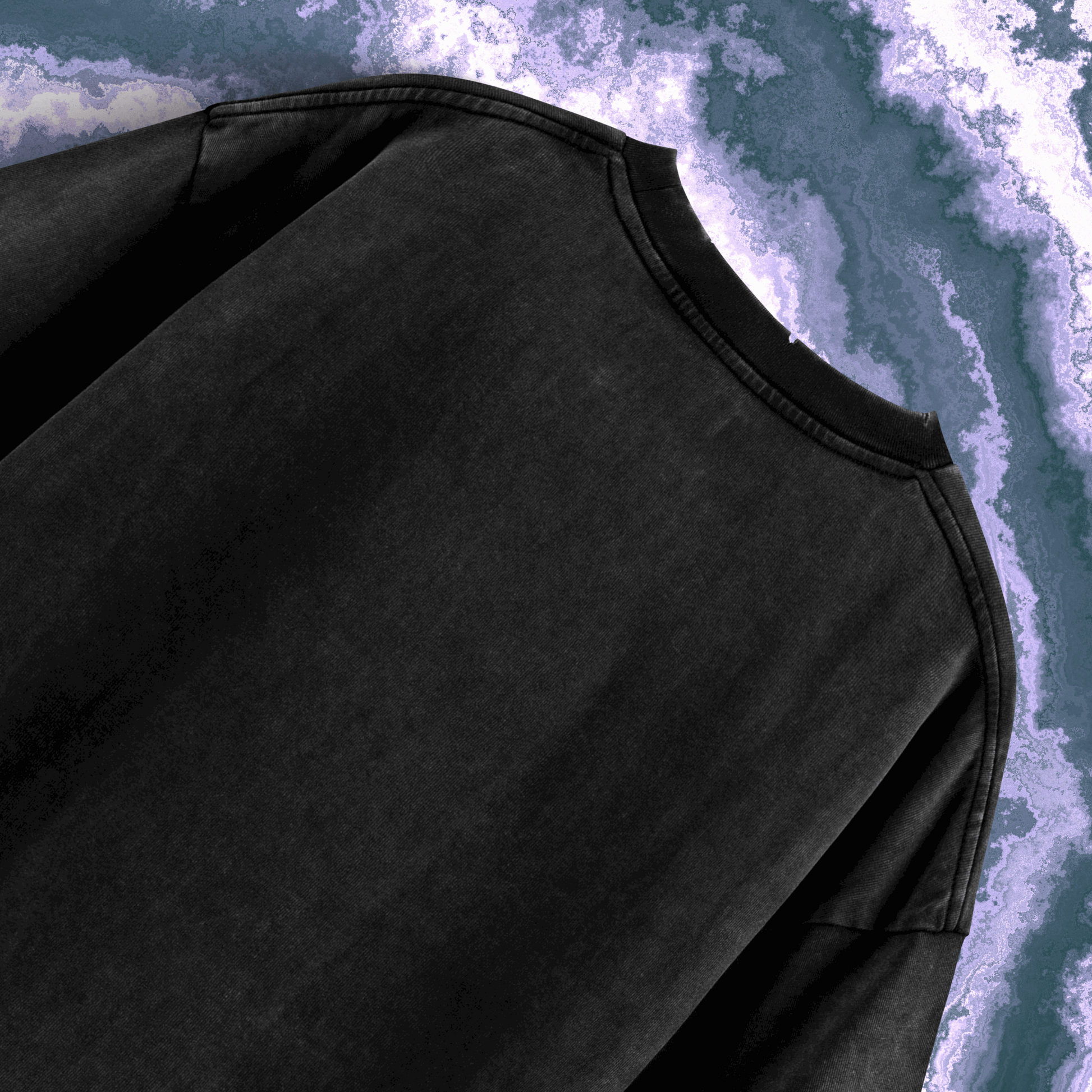 Dolce Vio Pure Cotton Tee - Washed Black