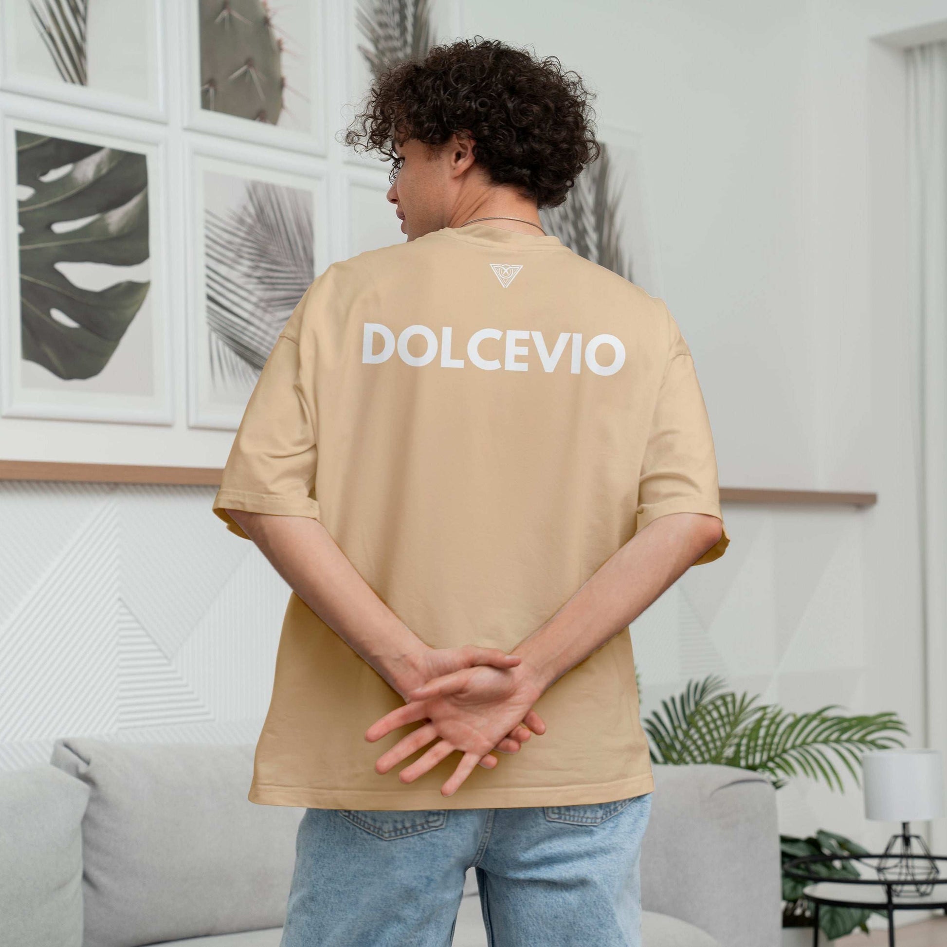 Dolce Vio Signature "Desert D" Beige Tee